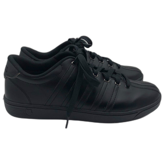 K Swiss Men's Triple Black Sneakers Size 11 Memory Foam Comfort Footbed Shoes - Picture 3 of 12